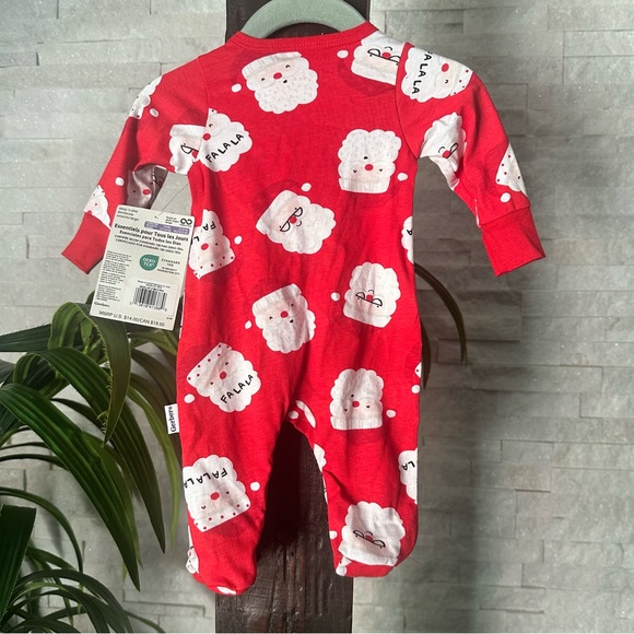 Gerber Sleep n Play Santa Clause Red Cotton New with Tags - Picture 7 of 9